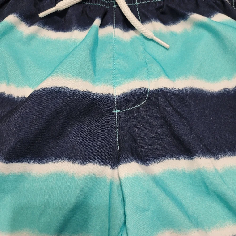 The Children's Place Boys Striped Swim Trunks Size 5/6